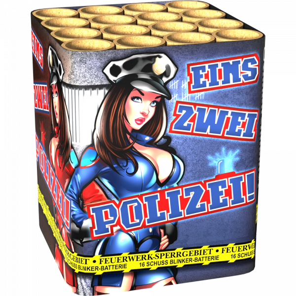 Lesli Eins Zwei Polizei Batterie 20mm