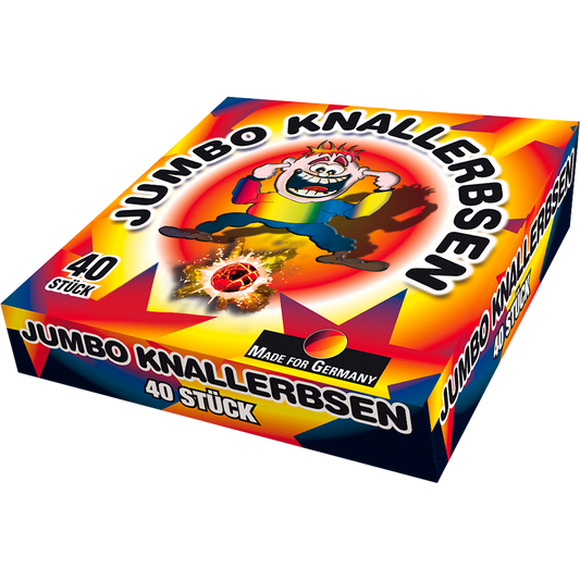 Lesli Jumbo Knallerbsen BOX 40er