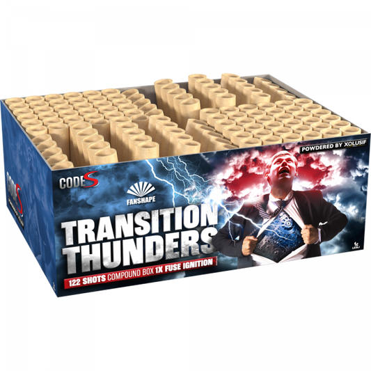 LESLI Transition Thunders Verbundfeuerwerk 25mm