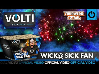 Lesli VOLT Wick@ Sick Fan Fächer Batterie 25mm