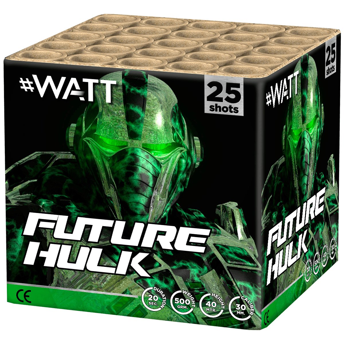 Lesli WATT Future Hulk Batterie 30mm