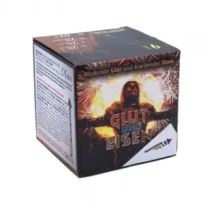 Glut und Eisen Batterie Feuerwerk