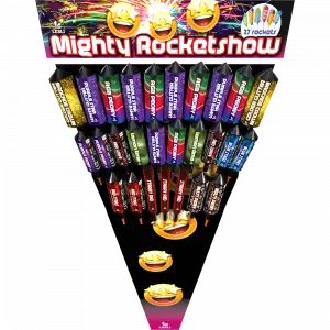 Mighty Rocketshow Silvesterraketen Feuerwerk