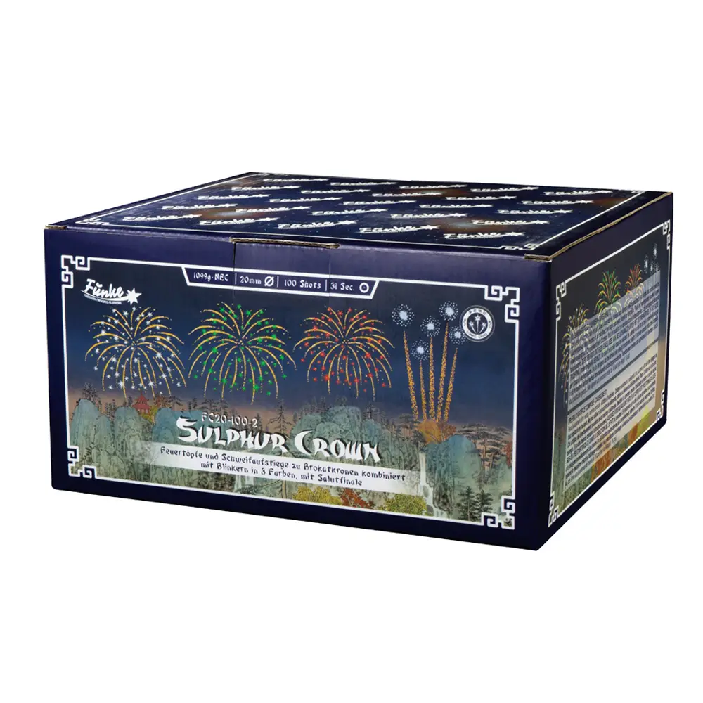 Sulphur Crown Batterie Feuerwerk