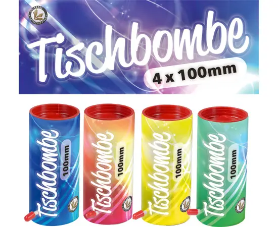 Tablebomb Tischbombe 10cm 4er Set Feuerwerk