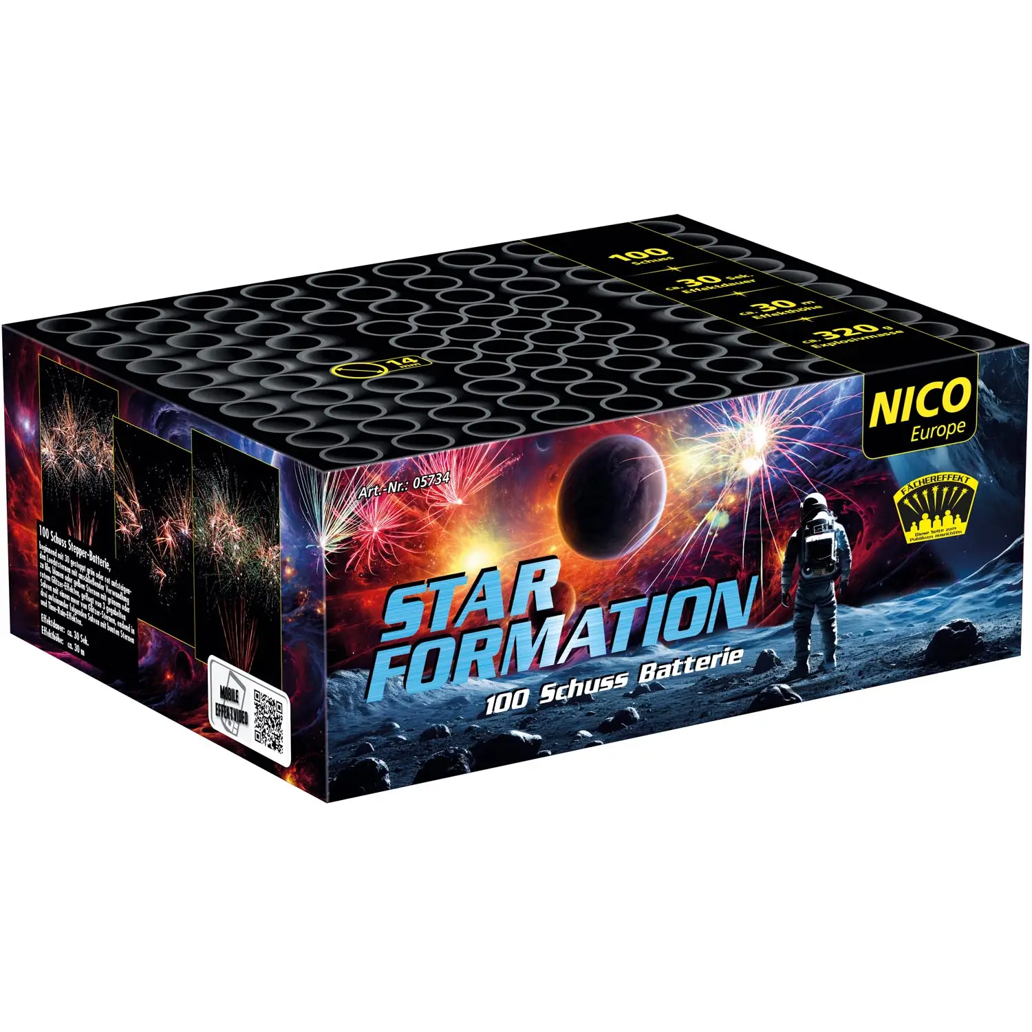 NICO Star Formation Batterie Feuerwerk