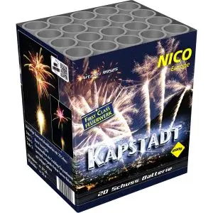 NICO Kapstadt Batterie Feuerwerk